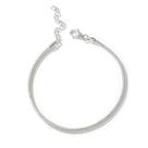 Pulseira Berloqueira Rabo Rato Prata Original C/ Extensor Pulseira Berloqueira Rabo Rato Prata Original C/ Extensor