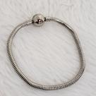 Pulseira Berloques Bola de Aço Inox 316 L