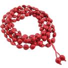 Pulseira Bodhi Seed Red 108 Beads 8mm de diâmetro Pulseira Bodhi Seed Red 108 Beads 8mm de diâmetro