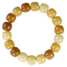 Pulseira Bodhizi Barrel Bead feita à mão 11x12mm unissex Pulseira Bodhizi Barrel Bead feita à mão 11x12mm unissex