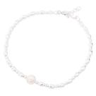 Pulseira Bolinha com Pérola Barroca