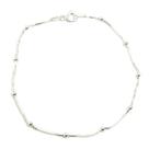 Pulseira Bolinha Prata Legitima 925
