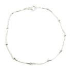 Pulseira Bolinha Prata Legitima 925 Pulseira Bolinha Prata Legitima 925