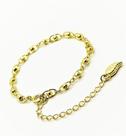 Pulseira Bolinhas Diamantadas Banho De Ouro 18k 2164 Pulseira Bolinhas Diamantadas Banho De Ouro 18k 2164