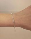 PULSEIRA BOLINHAS PRATA 925 LEGITIMA Prata