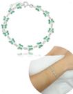 Pulseira Borboletas Delicada Pedras Coloridas Prata 925 luxo Pulseira Borboletas Delicada Pedras Coloridas Prata 925 luxo