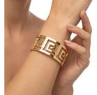 Pulseira Bracelete Dourada Moderna Comprimento:7 cmCor:DouradoDiâmetro:6 cm Pulseira Bracelete Dourada Moderna Comprimento:7 cmCor:DouradoDiâmetro:6 cm