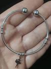 Pulseira Bracelete em Aço Inox Ajustável Delicada Pulseira Bracelete em Aço Inox Ajustável Delicada