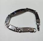 Pulseira Bracelete em Aço Inox Designer Estiloso