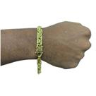 Pulseira bracelete estilosa de moeda velha 10 milímetros