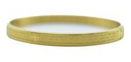 Pulseira Bracelete Feminina Pai Nosso Aço Inox Dourada Pulseira Bracelete Feminina Pai Nosso Aço Inox Dourada