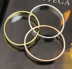 Pulseira Bracelete Liso Aço Inoxidável 316L Masculino e Feminino Unissex Dourado Prata Moda Presente
