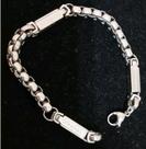 Pulseira Bracelete Moderno Unissex em Aço Inox