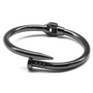 Pulseira Bracelete Prego Simples Unissex em Aço Inoxidável Pulseira Bracelete Prego Simples Unissex em Aço Inoxidável