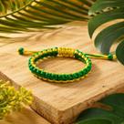 Pulseira Brasil Verde e Amarela Macramê Artesanal feito a mão Artesã Vanessa Kachenko Pulseira Brasil Verde e Amarela Macramê Artesanal feito a mão Artesã Vanessa Kachenko