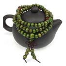 Pulseira Budista Verde Com Berloque108 Buda Budismo Tibetano