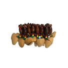 Pulseira C/ Sementes de Aguaí, Efeito De Percussão