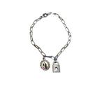 Pulseira Cadeia da Consagração Com Medalha de Nossa Senhora do Sorriso