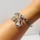 Pulseira Cadeia de Consagração de Nossa Senhora - Aço Inox