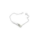 Pulseira Chapa Lisa Infantil Com Alongador