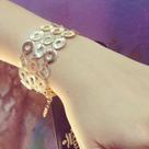 Pulseira Circles Banho Ouro 18k 830 Pulseira Circles Banho Ouro 18k 830