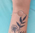 Pulseira círculo ajustável Pulseira círculo ajustável