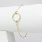 Pulseira Círculo Cravejado - e Pulseira Círculo Cravejado - e