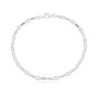 Pulseira coffee diamantada em prata 925