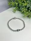 Pulseira com bolinhas prata 925