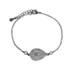 Pulseira com Detalhe Oval Cravejado - Ref: PBIJU000331 Pulseira com Detalhe Oval Cravejado - Ref: PBIJU000331