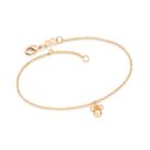 Pulseira com mickey folheada a ouro 552127 Rommanel