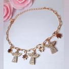 pulseira com pingentes