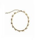 Pulseira com Zircônias Navete Banhada a Ouro - 18,5 cm + 7 cm Extensor Pulseira com Zircônias Navete Banhada a Ouro - 18,5 cm + 7 cm Extensor