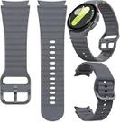 Pulseira Compatível com Samsung Galaxy Watch 4, 5, 6, 7 e FE Galaxy Watch 7 40 e 44 mm Silicone Premium Fivela Metal