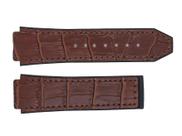 Pulseira Compativel Para Relógio BigBang Hublot Couro Marrom Pulseira Compativel Para Relógio BigBang Hublot Couro Marrom