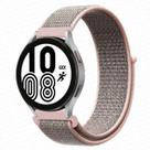 Pulseira Cor Rosa chiclete Nylon tiras autocolantes 22mm Compativel Com SM-Waatch3 Active2 GTS3 GTR42/47mmGTR3/PRO