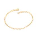 Pulseira Corações Banhada a Ouro 552009 Pulseira Corações Banhada a Ouro 552009