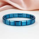 Pulseira Corrente Italiana Elástica De Aço Inoxidável Steel Pulseira Corrente Italiana Elástica De Aço Inoxidável Steel