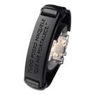 Pulseira Couro Preta Unisex ALLBLACK Pulseira Couro Preta Unisex ALLBLACK