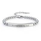 Pulseira cusurlove Inspirational Christian Stainless Steel Pulseira cusurlove Inspirational Christian Stainless Steel
