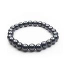 Pulseira das Pedras 8mm - Hematita