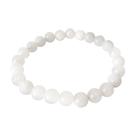 Pulseira das Pedras 8mm - Quartzo Branco