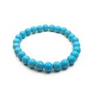 Pulseira das Pedras 8mm - Turquesa Pulseira das Pedras 8mm - Turquesa