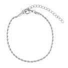 Pulseira de Aço Corda 2mm 16cm extensor 5cm Pulseira de Aço Corda 2mm 16cm extensor 5cm