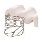 Pulseira De Aço Inoxidável Dourada Com Folhas E Flores, Estilo Vintage, Para Mulheres, Presente De