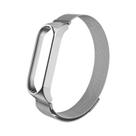 Pulseira De Aço Inoxidável Milanesa Para Xiaomi Mi Band 6 5 4 3