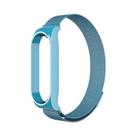 Pulseira De Aço Inoxidável Milanese Loop Para Xiaomi Mi Band 7 6 5 4 3, Pulseira Magnética De Metal