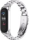 Pulseira de Aço Inoxidável para Amazfit Band 5 - Mejiwasmi