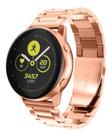 Pulseira De Aço Inoxidável Para Galaxy Active r500 e Active 2 40mm/44mm - Pink Rose
