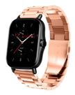 Pulseira De Aço Para Amazfit GTS 2/ GTS 2e Gold rose